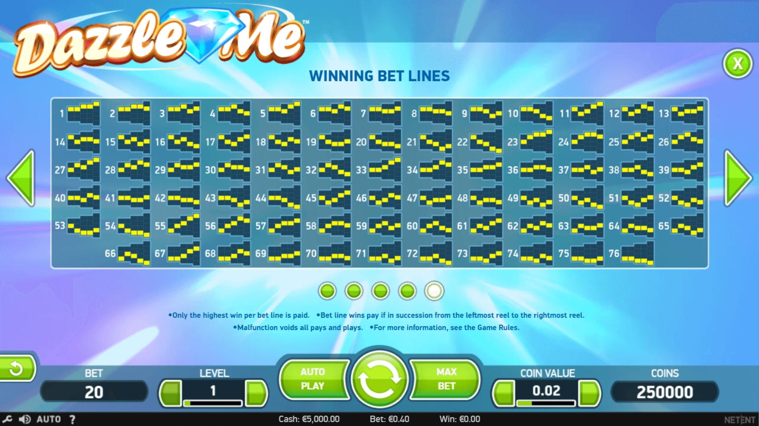Leo Vegas Casino에는 €4135 입금 보너스 코드가 없습니다.